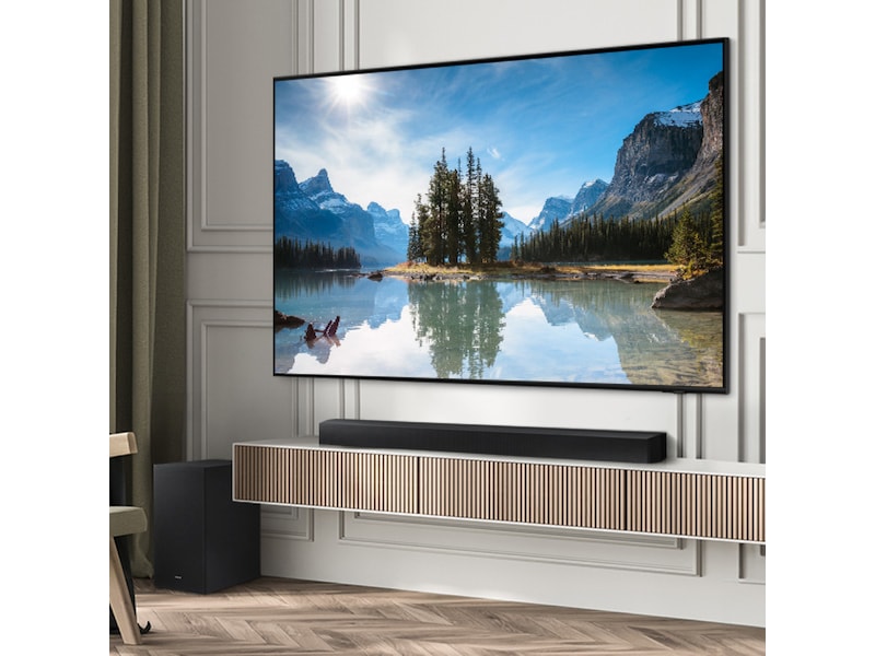 Samsung HW-B760D soundbar med subwoofer (sort) Lydplanker