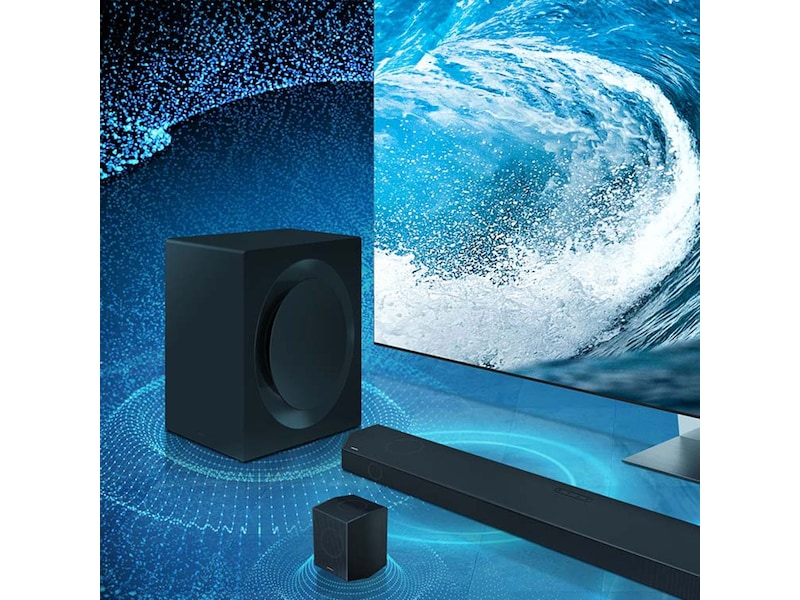 Samsung HW-Q995D soundbar med subwoofer (sort) Lydplanker