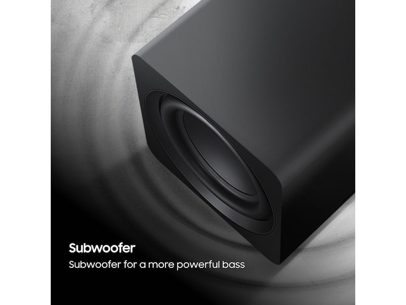 Samsung HW-S810D soundbar med subwoofer (sort) Lydplanker