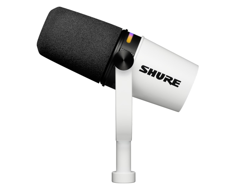 Shure MV7+ Podcast Mikrofon (hvit) Mikrofon