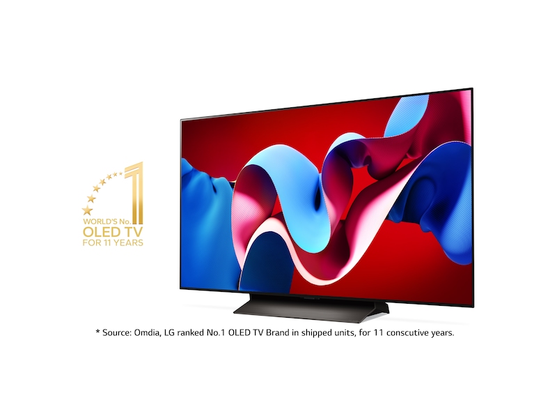 LG 48'' OLED evo C4 4K TV (2024) OLED48C44LA TV-er