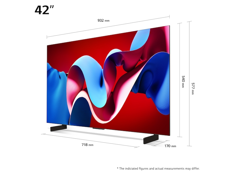 LG 42'' OLED evo C4 4K TV (2024) OLED42C44LA TV-er