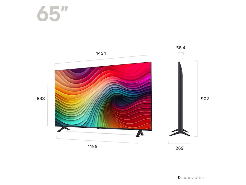 LG 75'' NANO 81 4K TV (2024) 75NANO81T6A TV-er