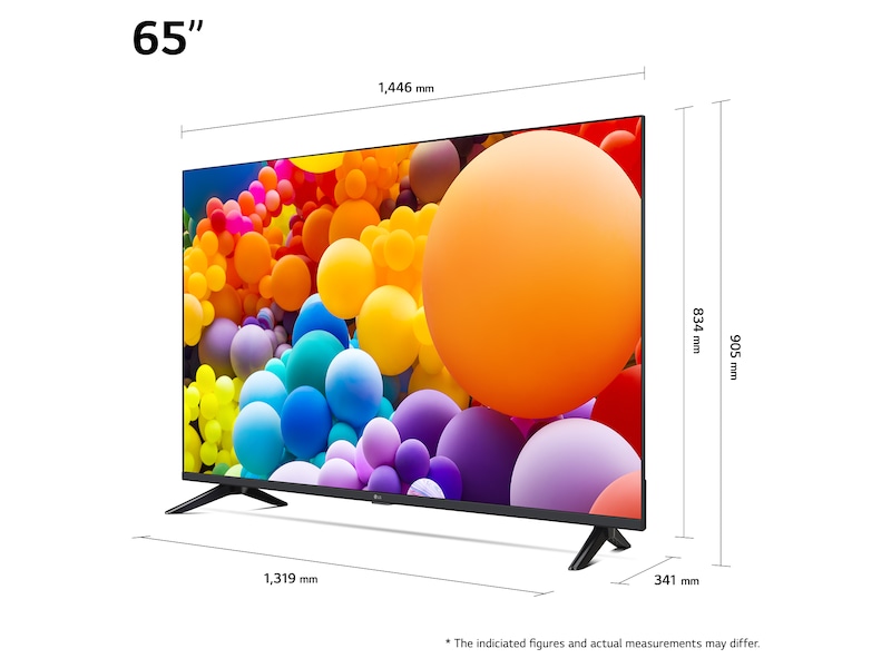 LG 65'' UHD-TV UT73 4K TV (2024) 65UT73006LA TV-er