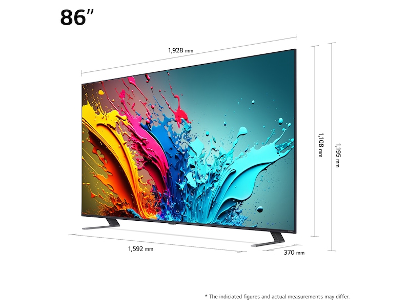 LG 86'' QNED 85 4K TV (2024) 86QNED85T6C TV-er