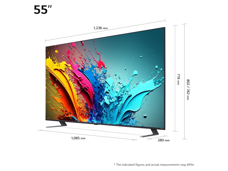 LG 55'' QNED 85 4K TV (2024) 55QNED85T6C TV-er