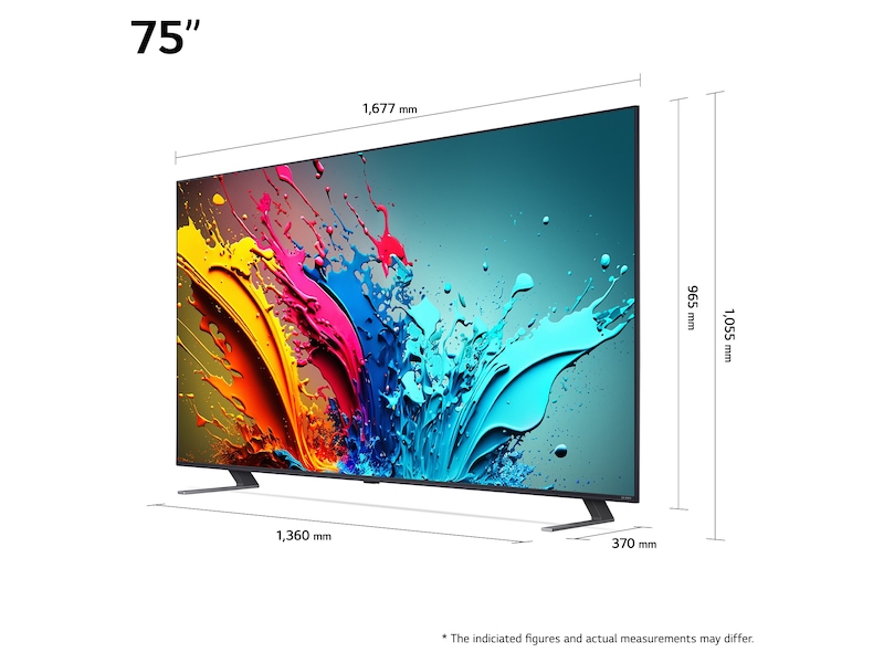 LG 75'' QNED 85 4K TV (2024)  75QNED85T6C TV-er