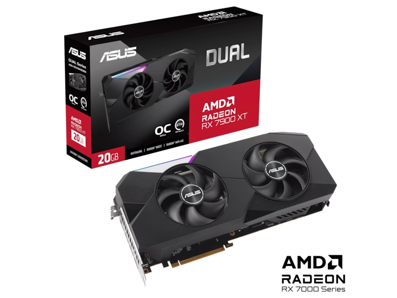 ASUS Dual Radeon RX 7900 XT OC Skjermkort