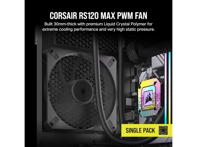 Corsair RS120 MAX PWM Thick Vifte Vifter