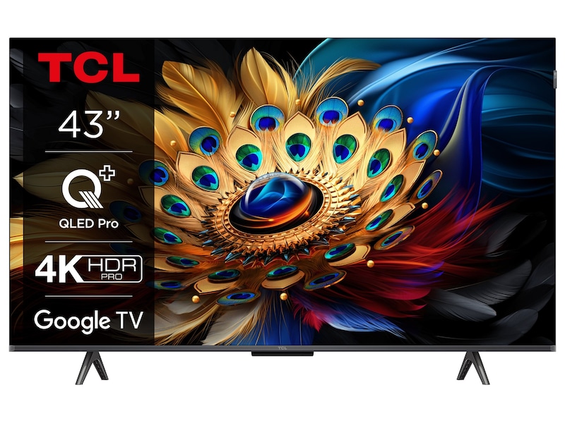 TCL 43" 43C61B QLED Pro 4K Google TV TV-er