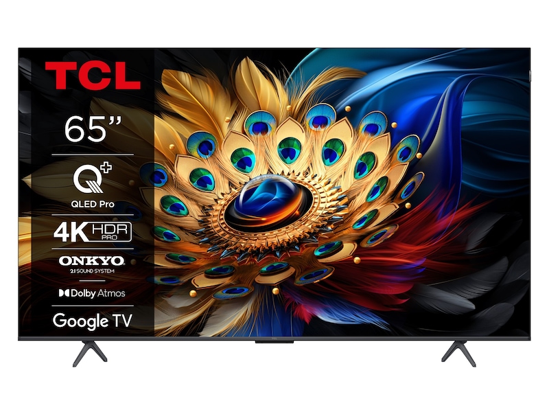 TCL 65" 65C61B QLED Pro 4K Google TV TV-er