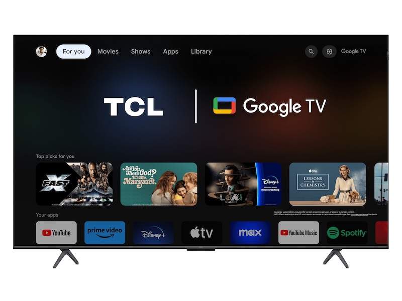 TCL 65" 65C61B QLED Pro 4K Google TV TV-er