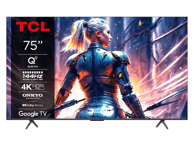 TCL 75" 75T8B QLED Pro 4K Google TV TV-er