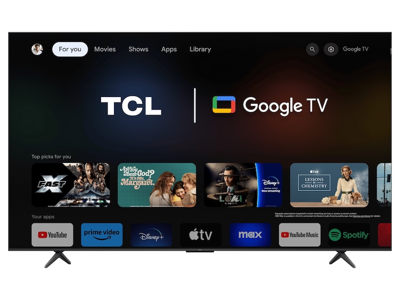 TCL 85" 85C61B QLED Pro 4K Google TV TV-er