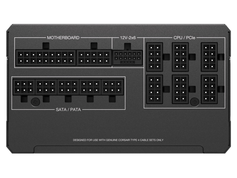 Corsair RMx Series RM1000x PSU Enheter