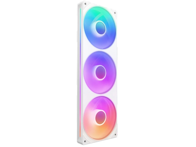 NZXT F360 RGB Core 360mm Vifte (hvit) Vifter