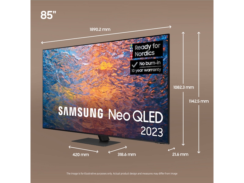 Samsung 85" QN95C Neo QLED 4K TQ85QN95C -B-Grade Demo TV/projektor