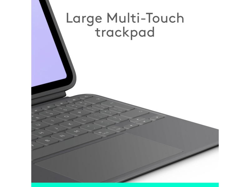 Logitech iPad Pro 11" Combo Touch tastaturdeksel (grafitt) Deksel til nettbrett