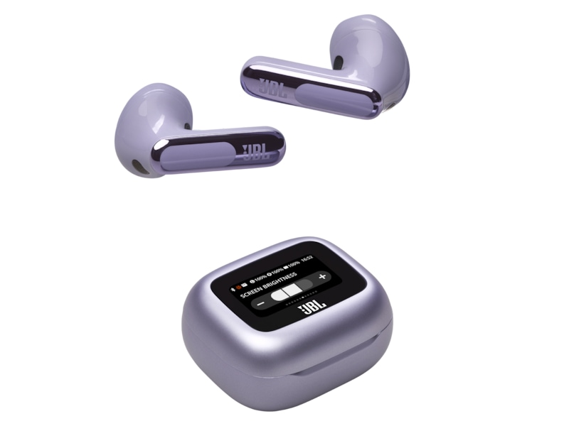 JBL LIVE FLEX 3 Trådløse Høretelefoner, Earbuds (Lilla) Ørepropper