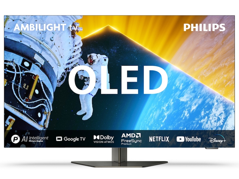 Philips 48" 4K UHD OLED Smart TV Ambilight 48OLED809 TV-er