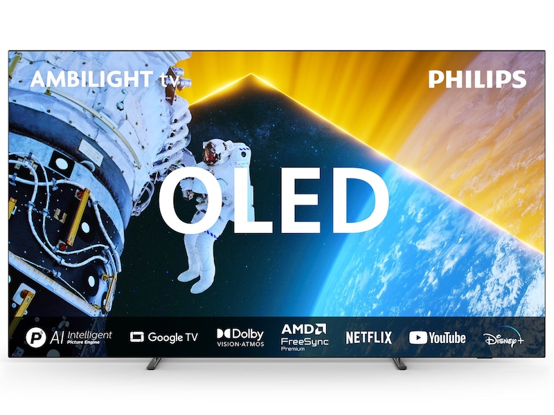 Philips 77" 4K UHD OLED Smart TV Ambilight 77OLED809 TV-er