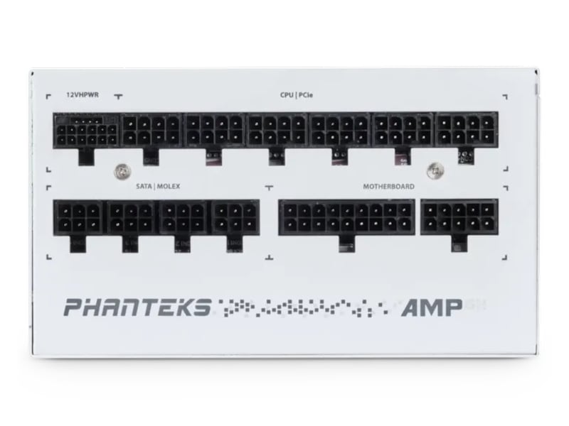 Phanteks AMP GH 750W Gold PSU (hvit) Enheter