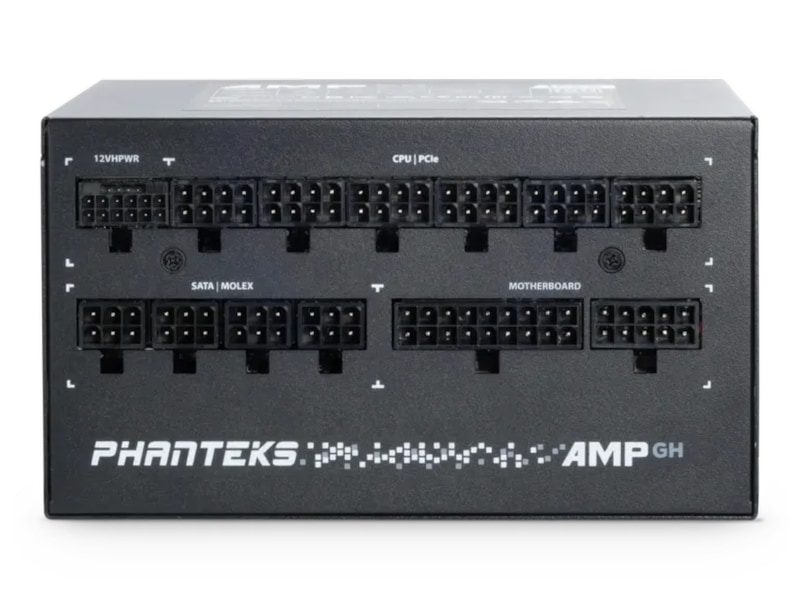 Phanteks AMP GH 1000W Platinum PSU (sort) Enheter