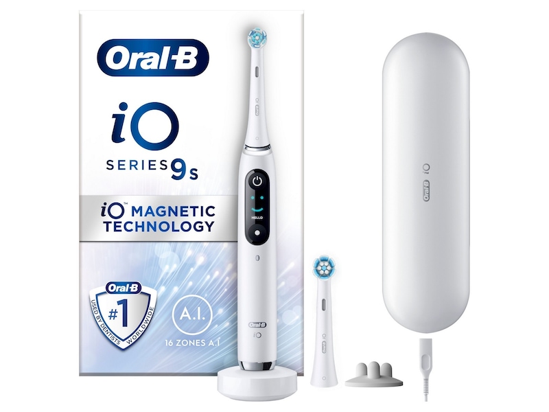 Oral-B iO 9 Elektrisk Tannbørste (hvit) Elektriske tannbørster