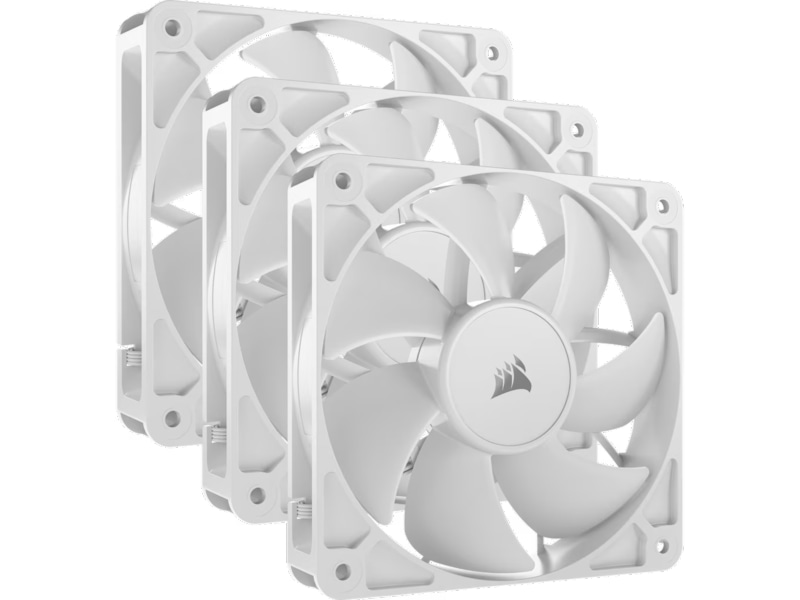 Corsair RS120 Vifte 3pk (hvit) Vifter