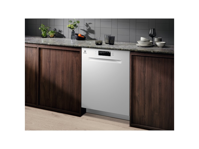 Electrolux ESA47220UW oppvaskmaskin (hvit) Underbygd oppvaskmaskin