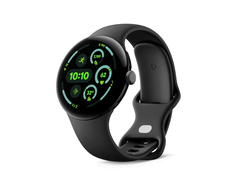 Google Pixel Watch 3 Large 45mm WiFi (obsidian) Smartklokker