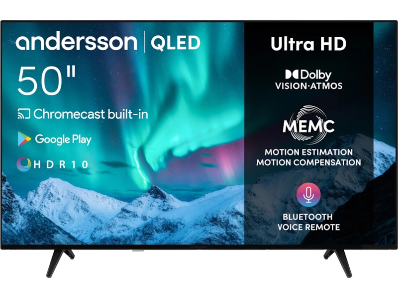 Andersson 50" 4K QLED-TV QLED5050UHD 20 - 49 tommer TV