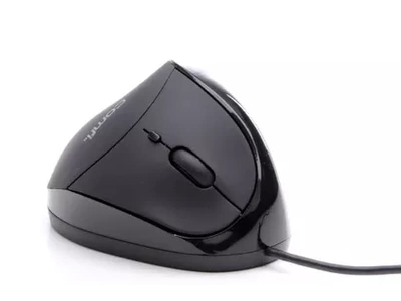 KENSON Vertical Mouse Comfi 2 kablet mus (sort) Ergonomi