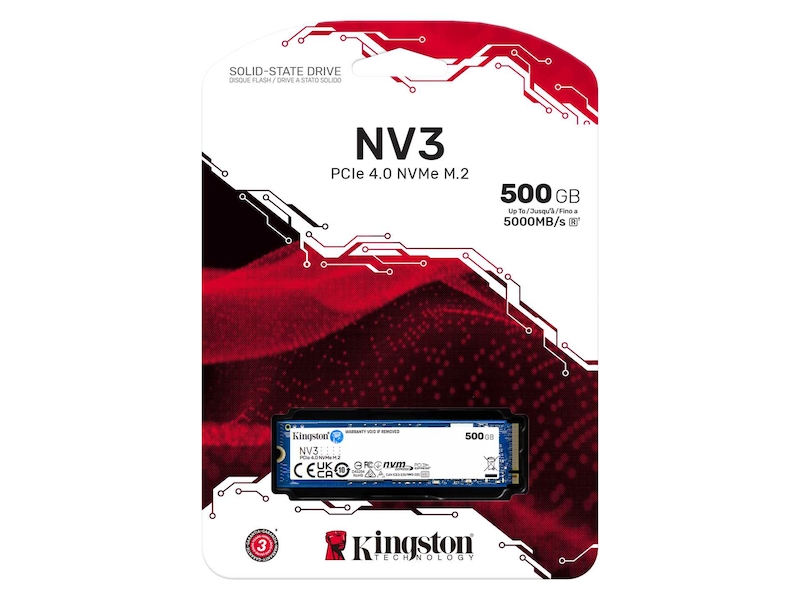 Kingston NV3 SSD 500gb SSD M.2