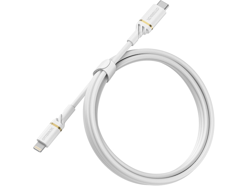 OtterBox Lightning til USB-C kabel 1m (hvit) USB-kabler