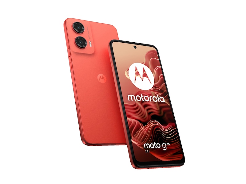 Motorola Moto G35 128GB (guava red) Mobiltelefoner