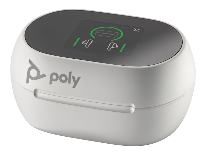 HP Poly Voyager Free 60+ UC trådløse ørepropper In-Ear (hvit) Ørepropper