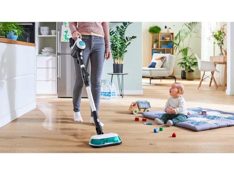 Bosch Unlimited 7 ProHygienic Aqua 2-i-1 støvsuger & mopp (hvit) Støvsugere