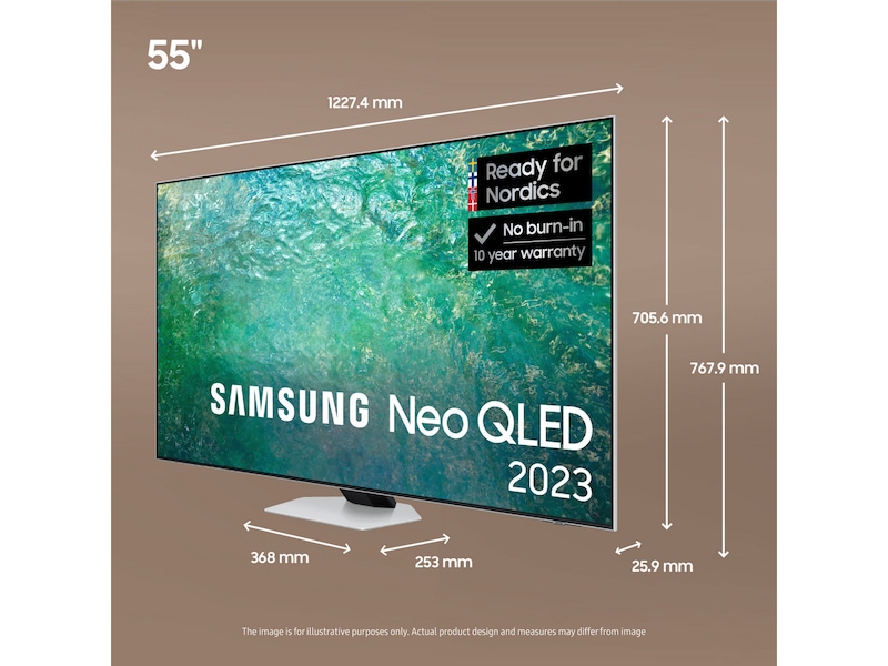 Samsung 55" QN85C Neo QLED 4K TQ55QN85C -B-Grade Demo TV/projektor