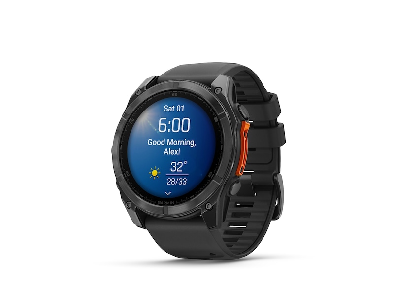 Garmin fenix 8 AMOLED 51mm GPS (slate gray/stainless steel) Smartklokker