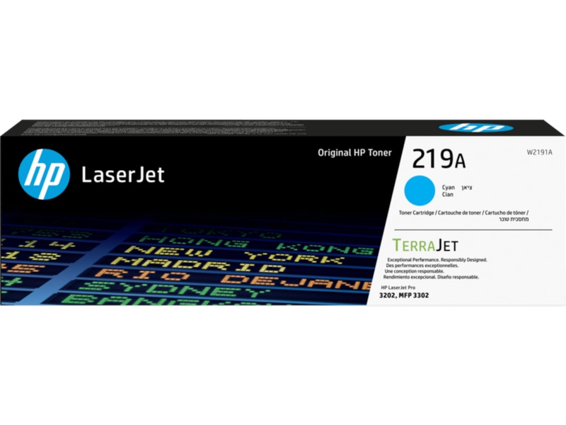 HP Toner 219A Cyan Lasertoner