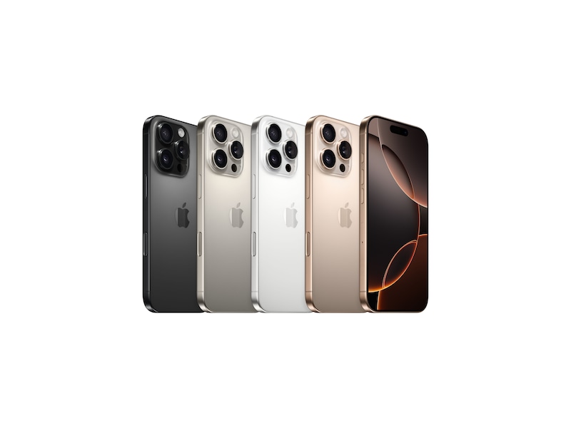 iPhone 16 Pro 128GB (naturlig titan) Mobiltelefoner