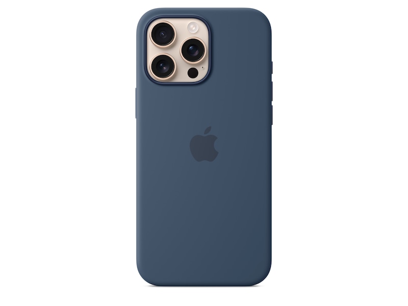 Apple iPhone 16 Pro Max Silikondeksel (denim) Mobildeksel