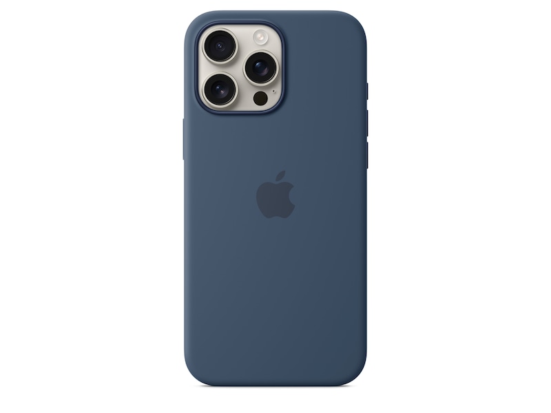 Apple iPhone 16 Pro Max Silikondeksel (denim) Mobildeksel