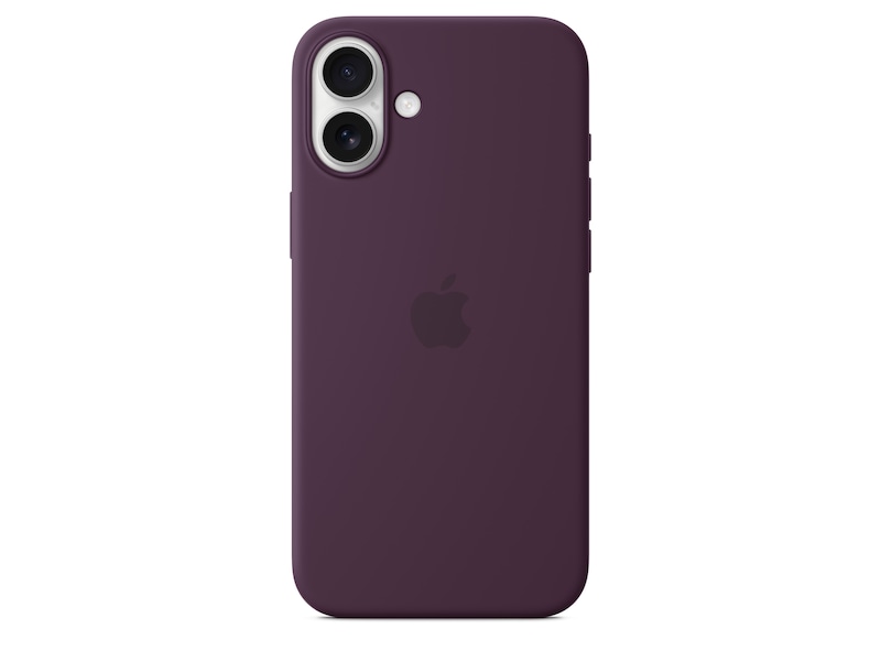 Apple iPhone 16 Plus Silikondeksel (plomme) Mobildeksel