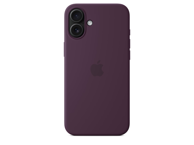 Apple iPhone 16 Plus Silikondeksel (plomme) Mobildeksel