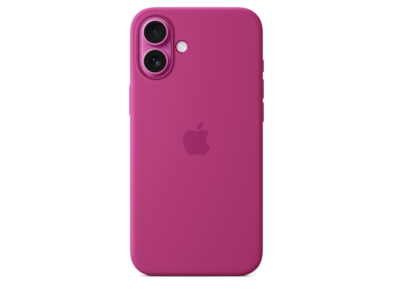 Apple iPhone 16 Plus Silikondeksel (fuksia) Mobildeksel