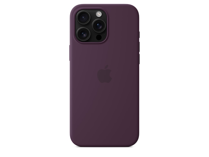 Apple iPhone 16 Pro Max Silikondeksel (plomme) Mobildeksel