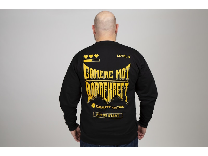 Gamere Mot Barnekreft Crewneck 2XL Merchandise