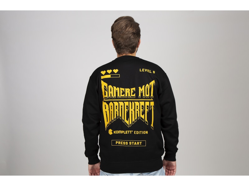 Gamere Mot Barnekreft Crewneck XL Merchandise